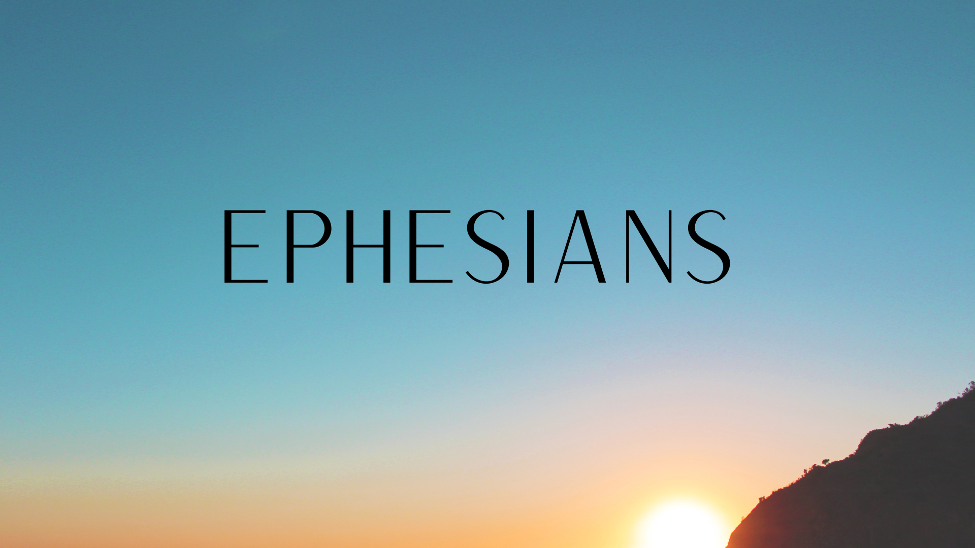 Ephesians 6:5-9 “Christ in the Workplace”